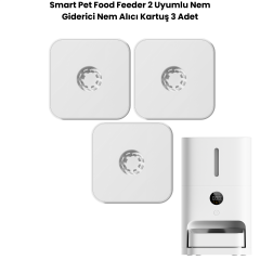 Xiaomi Smart Pet Food Feeder 2 Uyumlu Nem Giderici Kartuş (Akıllı Evcil Hayvan Besleyici Nem Alıcı) 3 ADET